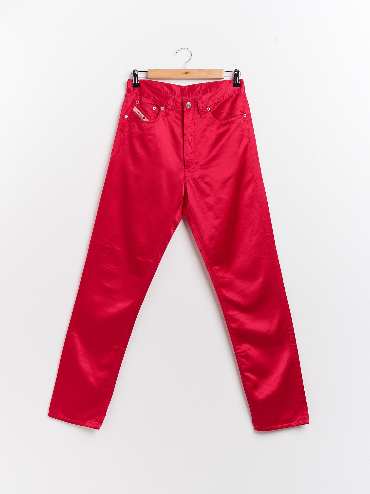 Pantaloni vintage in satin