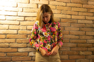 Cardigan a fiori