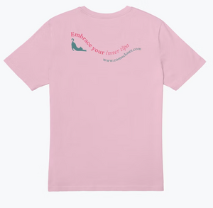 T-shirt "Embrace your inner tipa" rosa